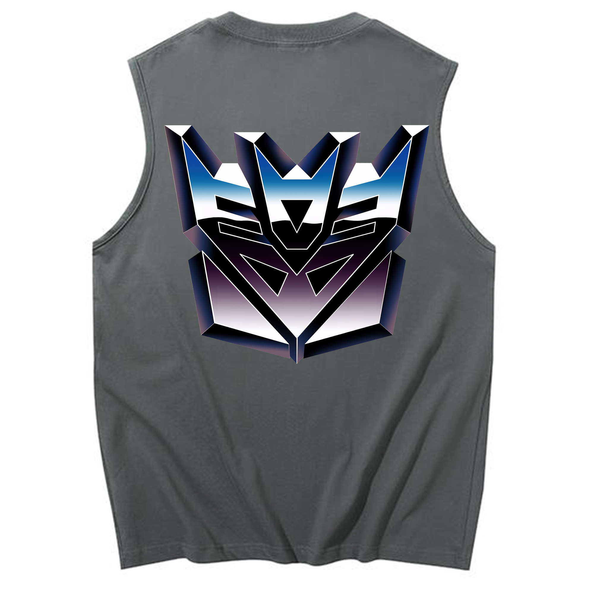 （画像用） Transformers トランスフォーマー コットン100％タンクトップ（背面プリント）